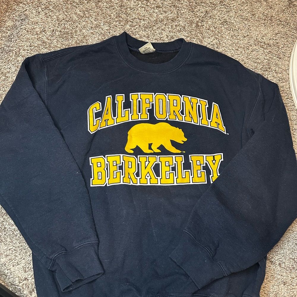 California Berkeley Navy Sweatshirt